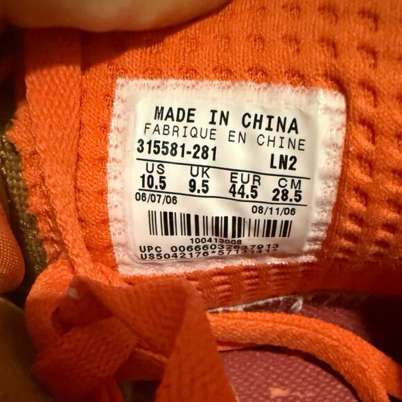 2006 Nike Air Force 1 Mid Premium QK Thanksgiving
